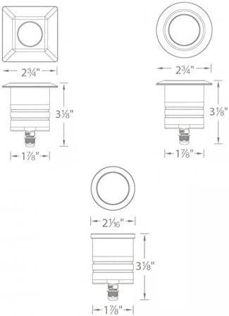 Low Voltage Metal Well Light