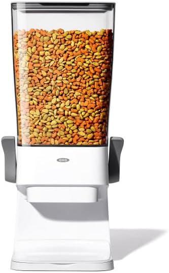OXO Good Grips Kitchen Countertop Snack Cereal Dispenser Canister, 5.5 Quart