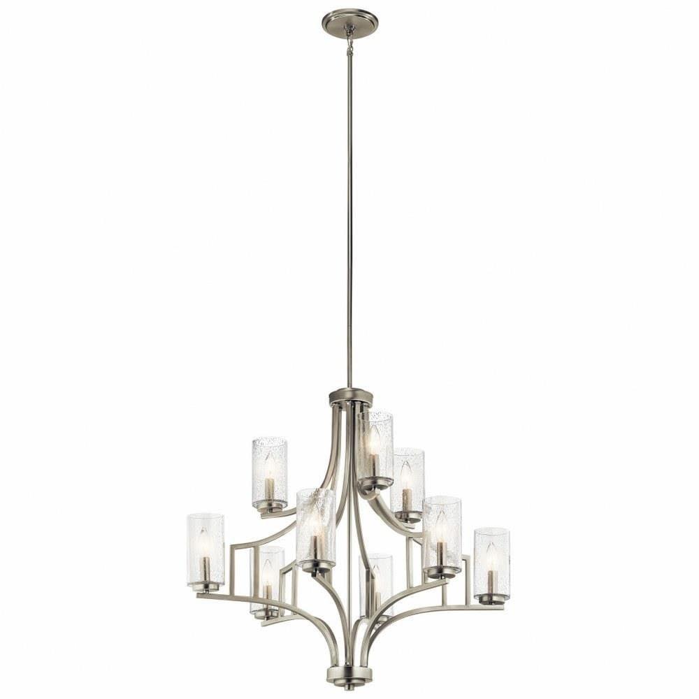 Kichler Lighting Vara 9 - Light Chandelier in  Brushed Nickel