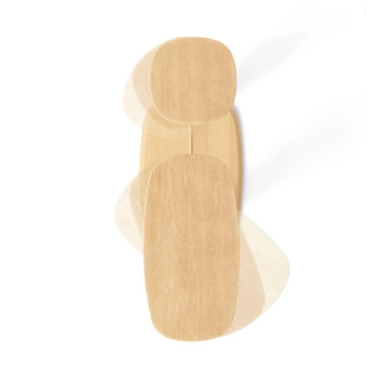 Swivo Solid Wood End Table