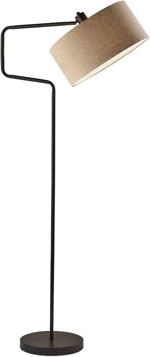Wenham 57'' Swing Arm Floor Lamp
