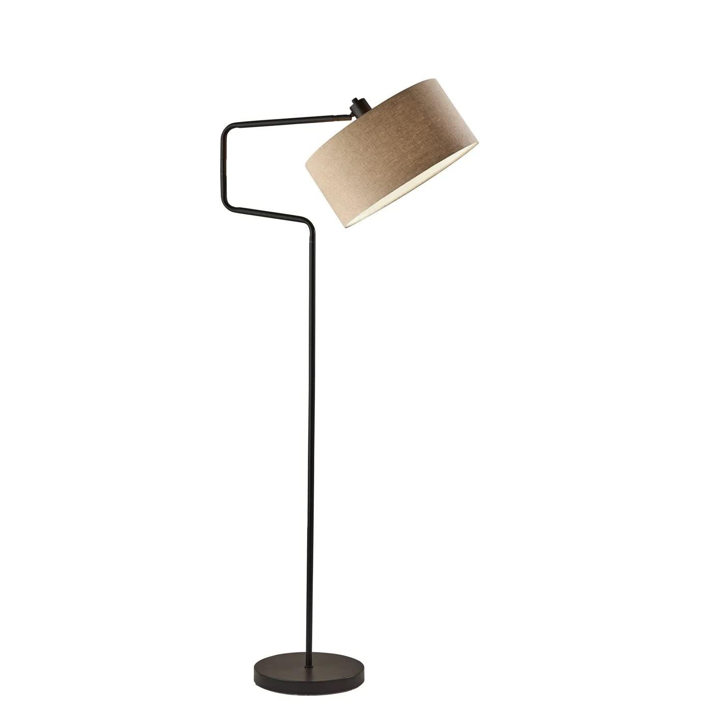 Wenham 57'' Swing Arm Floor Lamp