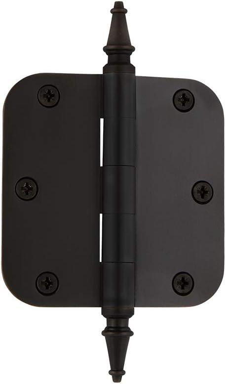 Oil-Rubbed Bronze 3.5" Steeple Tip Residential Door Hinge