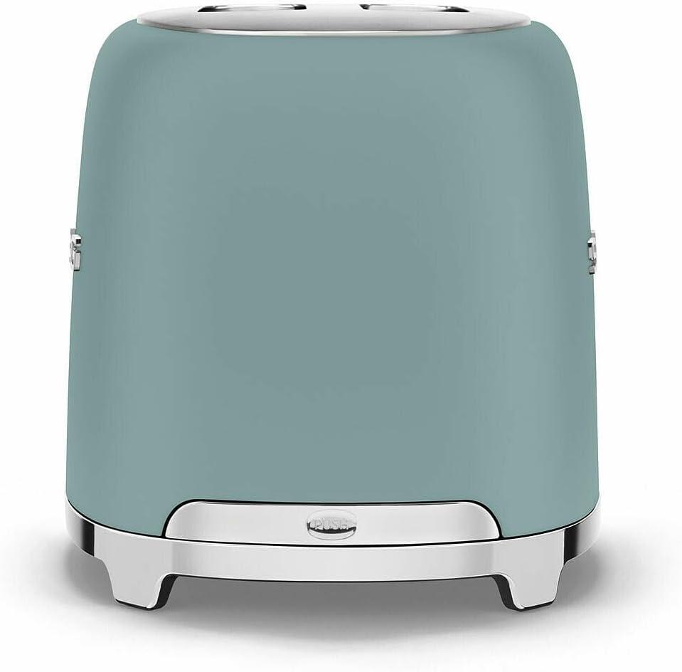 SMEG Matte Jade Green 2-Slice Retro Toaster