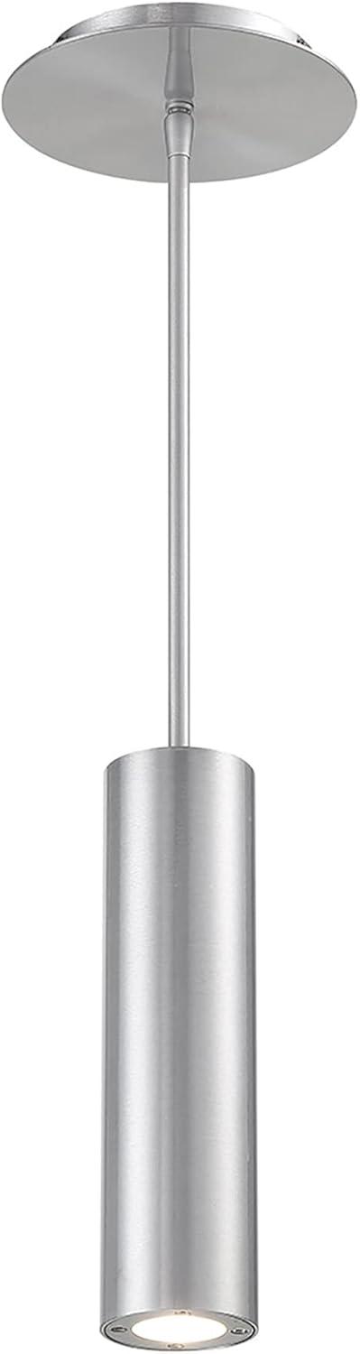 WAC Lighting Caliber 10" LED 3000K Contemporary Aluminum Pendant in Chrome