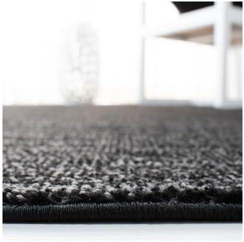 SAFAVIEH Adirondack Boban Abstract Area Rug, Black/Grey, 4' x 4' Square