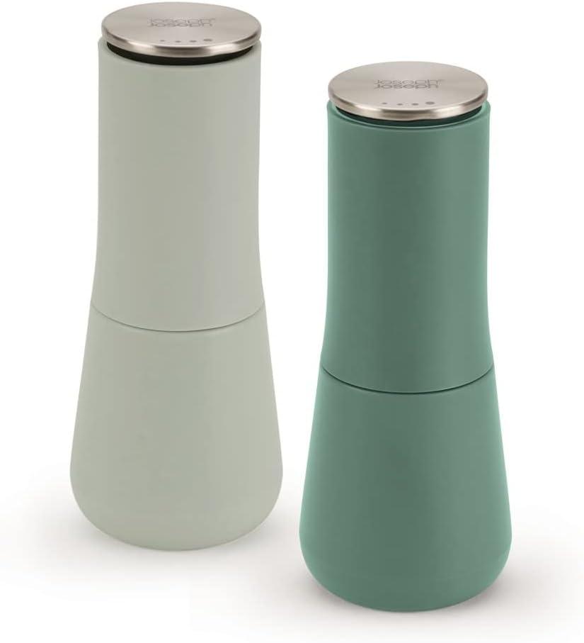 Joseph Joseph Milltop Non-Spill Salt and Pepper Mill Set