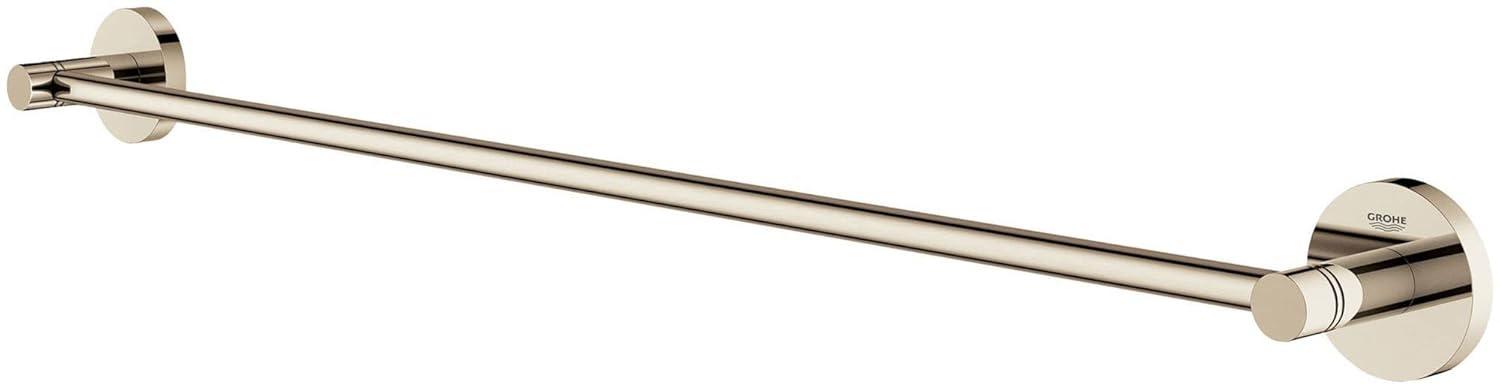 GROHE Essentials Towel Bar with Secure Mounting Assembly, Starlight Chrome