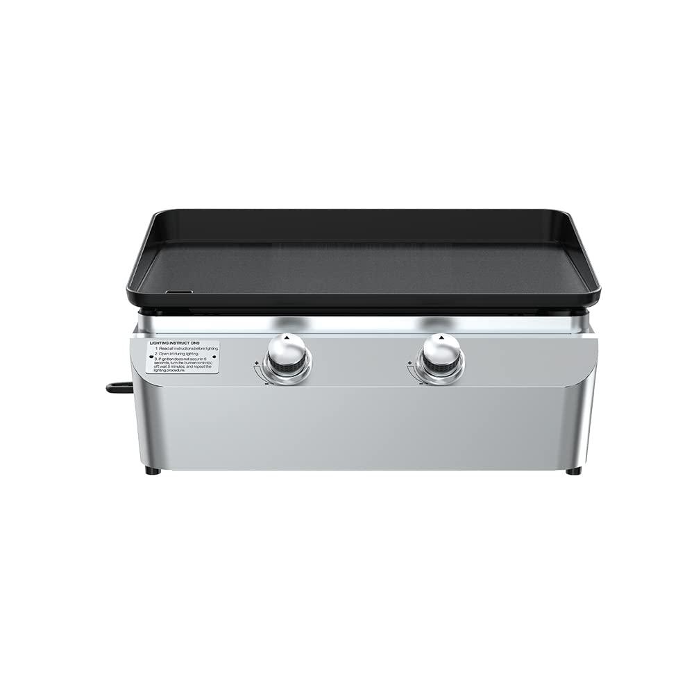 Nexgrill 2-Burner Propane Flat Top Griddle