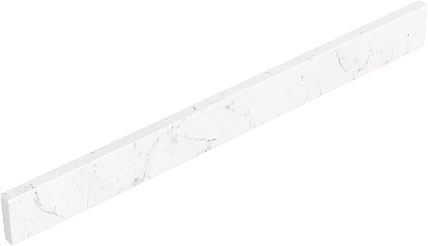 Wyndham Collection WCFVCA130BSWC Replacement 30 Inch Backsplash in Cultured Marble