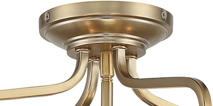 Minka Lavery - Covent Park - 4 Light Semi-Flush Mount - 14.5 inches tall by 16