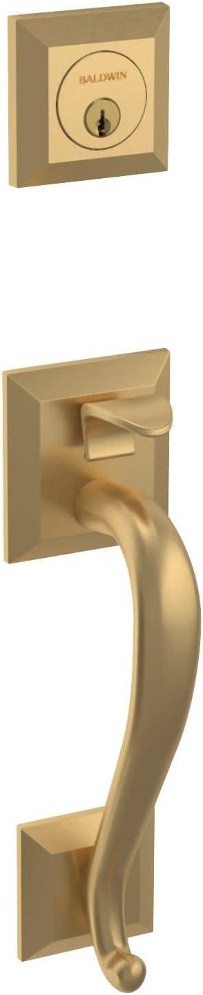 Madison Single Cylinder Handleset with Classic Interior Lever