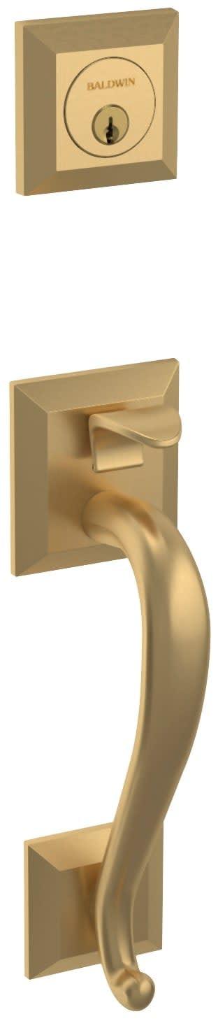 Madison Single Cylinder Handleset with Classic Interior Lever