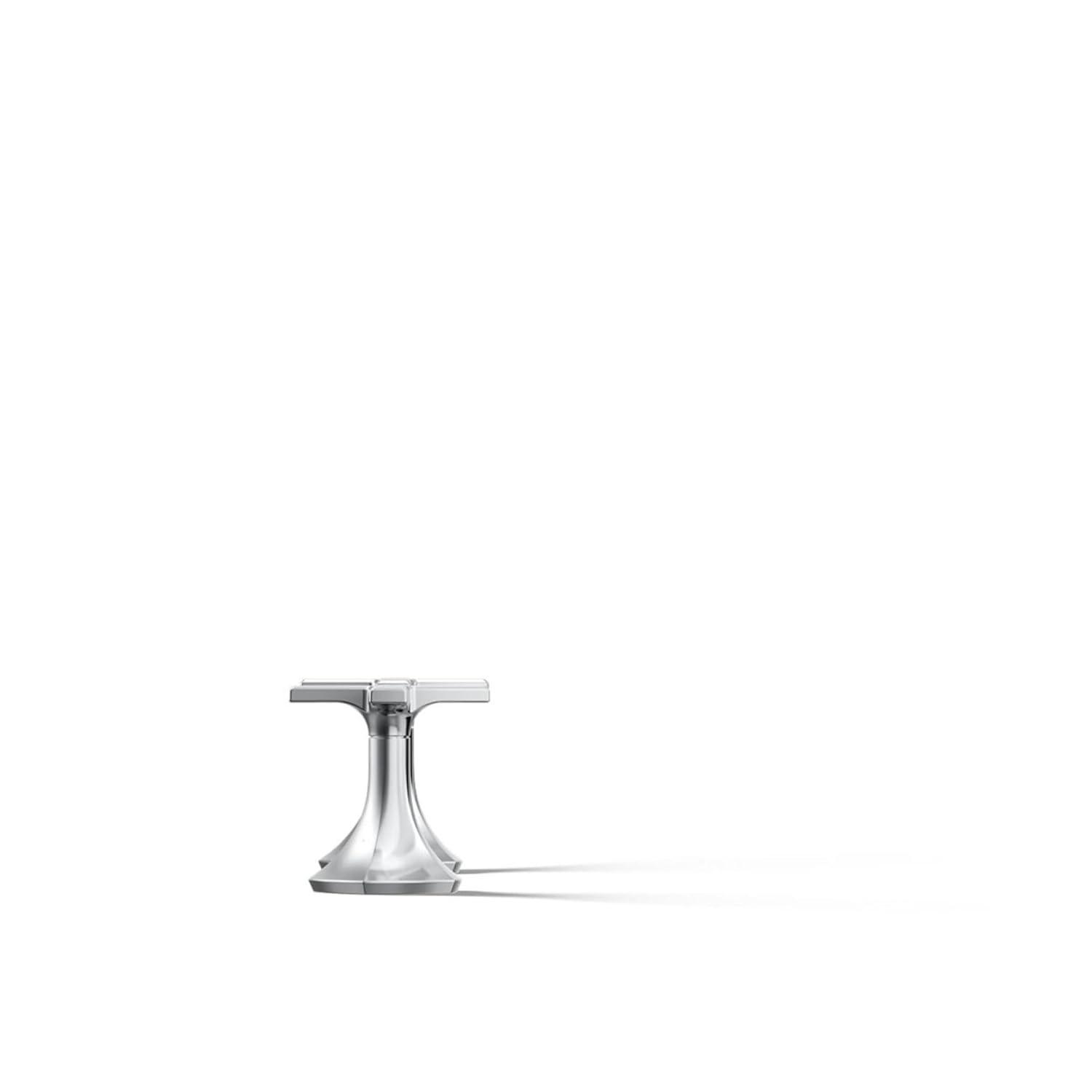 Occasion Cross Bathroom Sink Faucet Handles, 3.12" H x 3" W
