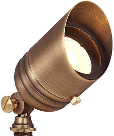 VOLT Brass Spotlight Kit (6-Pack) with Transformer