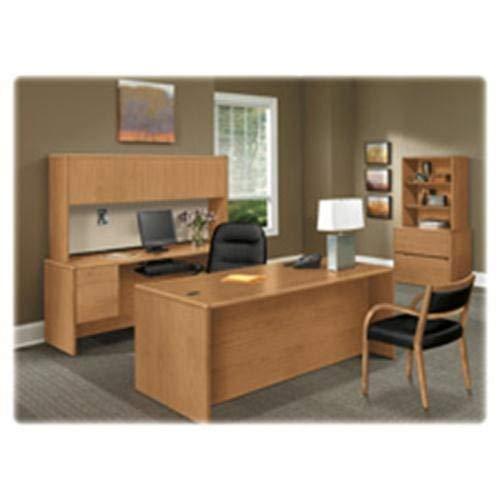 HON 10783RCC 10700 L-Workstation Desk, 3/4-Right Pedestal, 29.50" x 66.00" x 30.00", Harvest