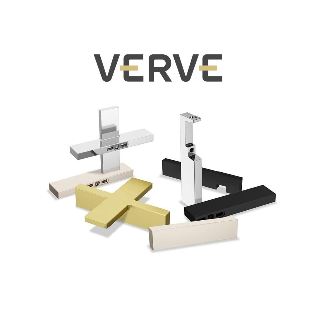 Pfister Bph-Vrvs Verve Wall Mounted Euro Toilet Paper Holder - Black