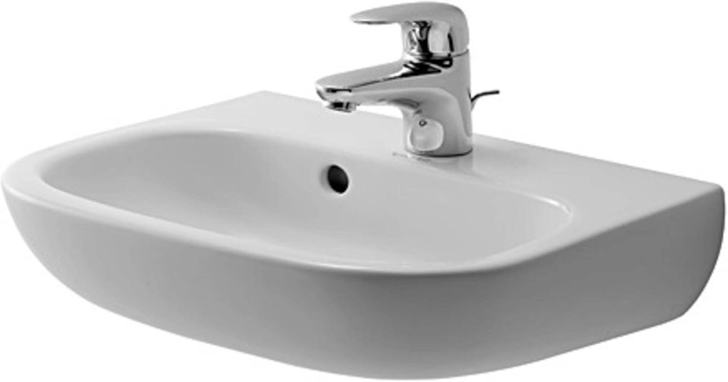 D-Code Ceramic 18" Bathroom Sink with Overflow