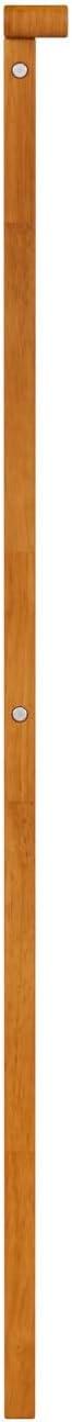 AFI Furnishings Mission Full Solid Wood Headboard with Attachable Charger in Light Toffee