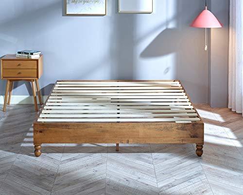 Millwood Pines 12" Wood Bed Frame
