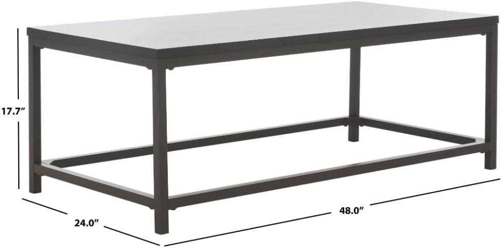 Auton Solid Wood Top Coffee Table