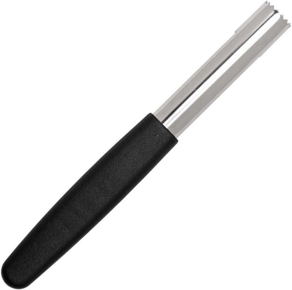 Professional Stainless Steel Apple Corer with Black Handle