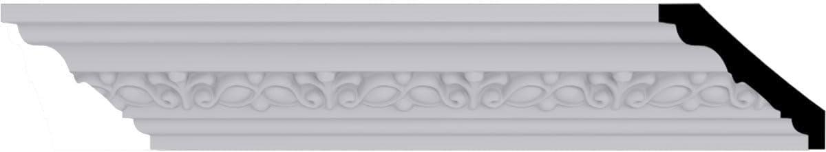 2 3/4"H x 3 1/8"P x 4 1/4"F x 94 1/2"L Nexus Crown Moulding