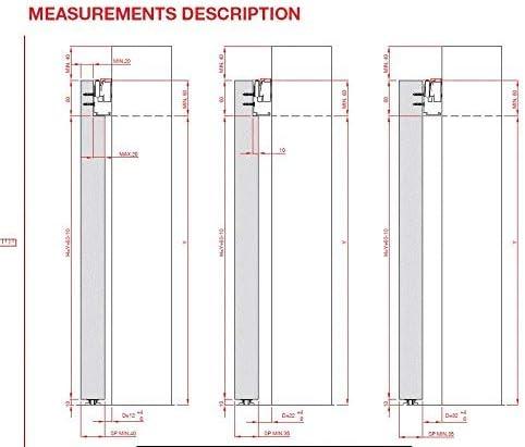 Milcasa Magic 2 Wall Mount Sliding System For Wood Doors