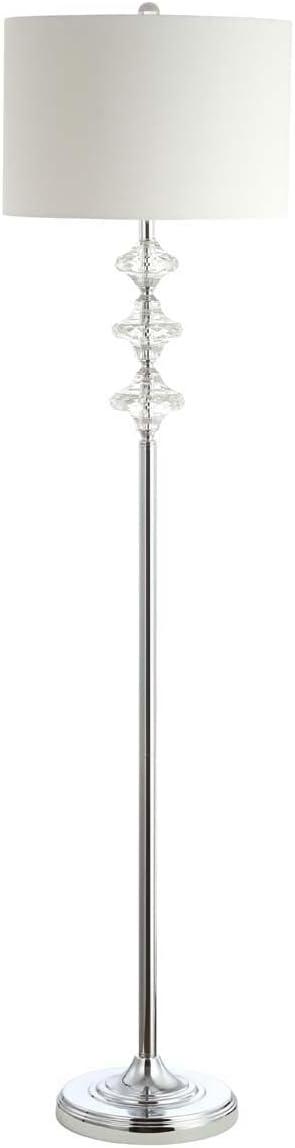 Lottie Floor Lamp - Chrome - Safavieh