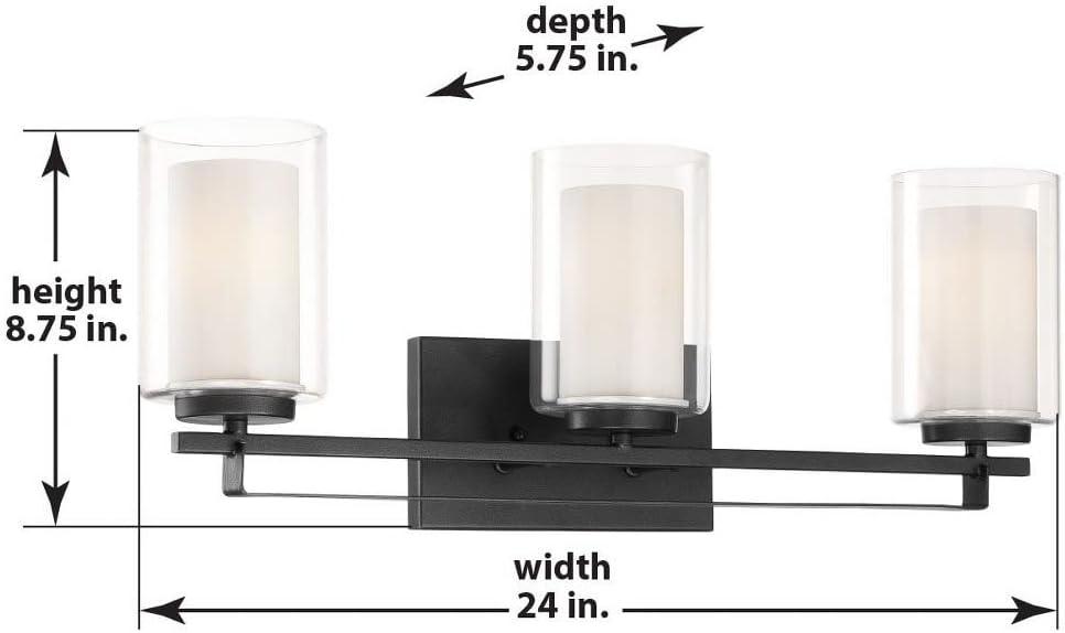 Minka Lavery - Parsons Studio - 3 Light Bath Bar in Transitional Style - 8.75
