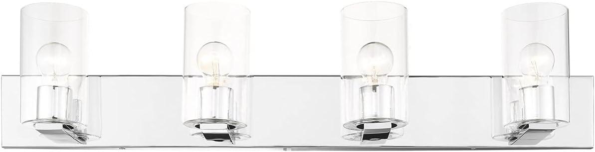 Livex Lighting Zurich 4 - Light Vanity in  Polished Chrome