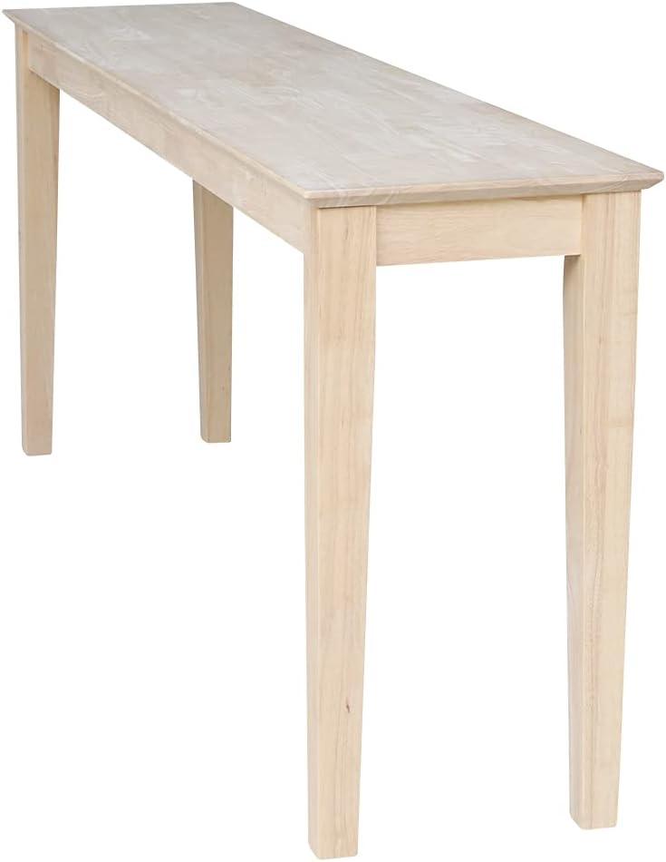 Shaker Table Unfinished - International Concepts