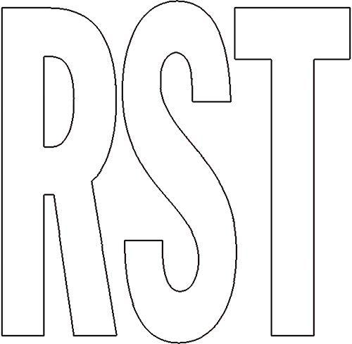 Permanent Adhesive Vinyl Letters & Numbers 2" 167/Pkg-White