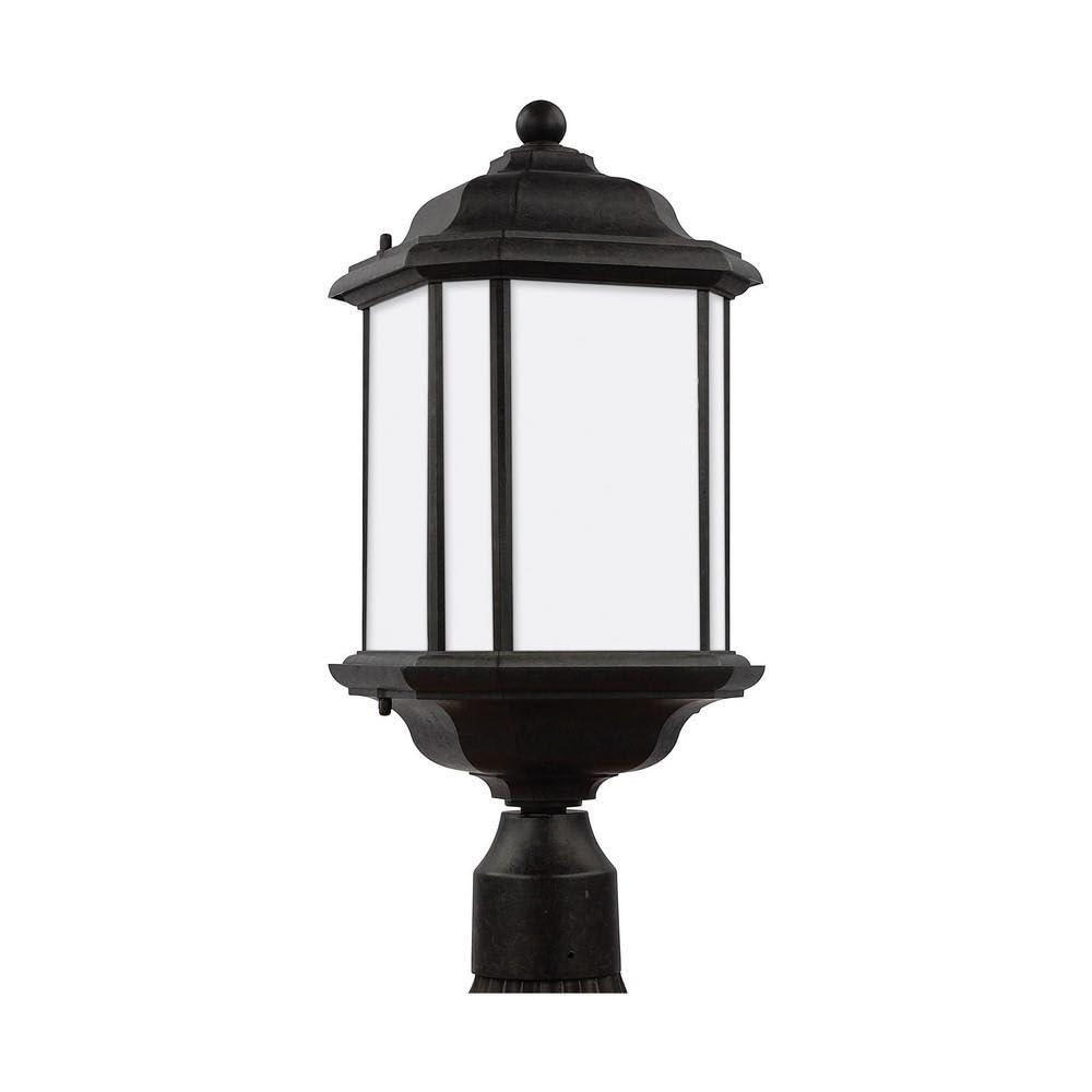 Generation Lighting Kent 20.25-in Oxford Bronze Traditional Outdoor Light post lantern