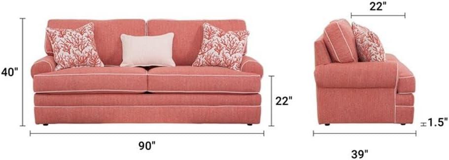 Seldovia 90'' Upholstered Sleeper Sofa