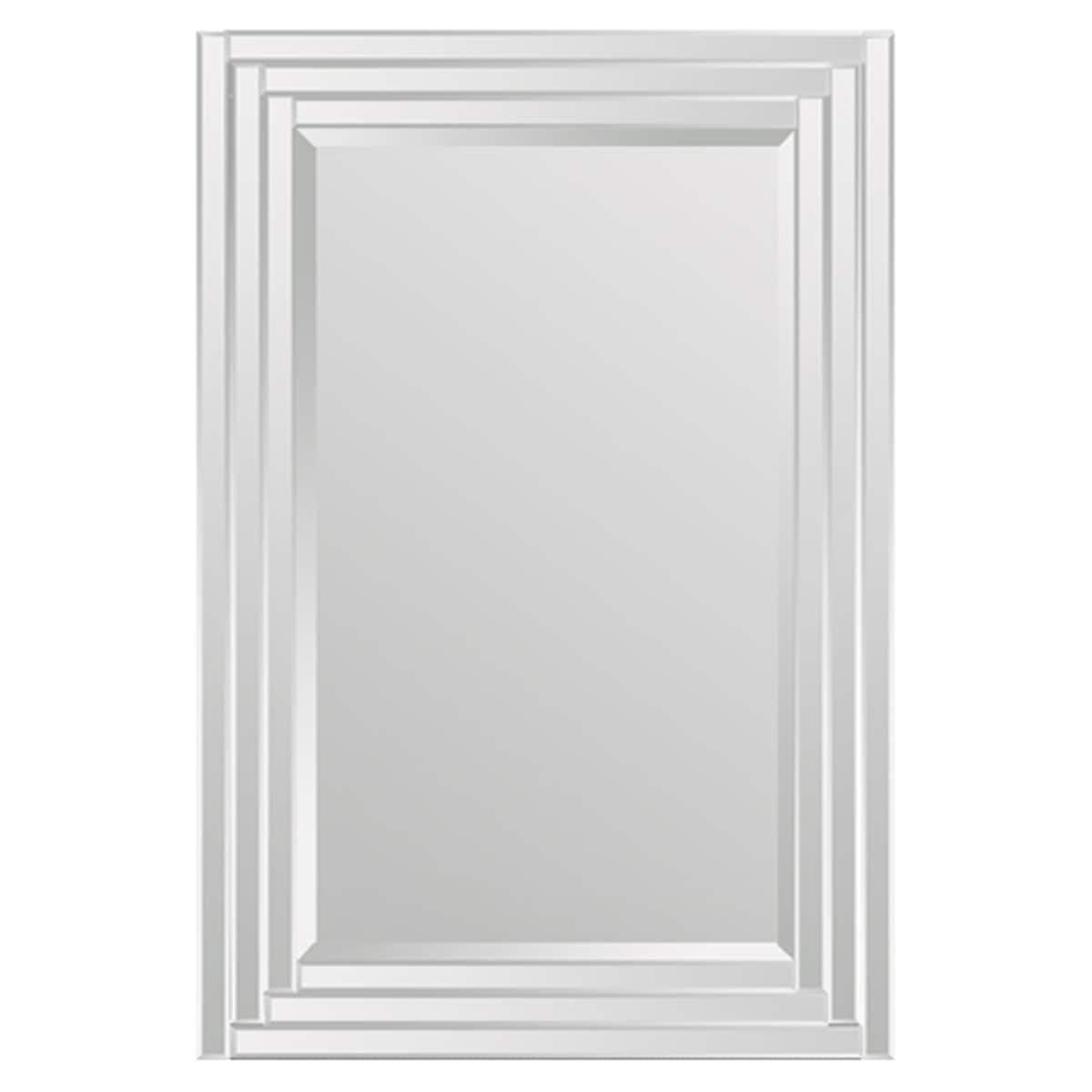 Renwil Brynn Mirror in Step Pattern Frame
