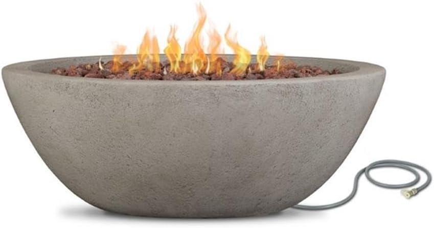 Fernanda Fire Bowl - Gray / Round