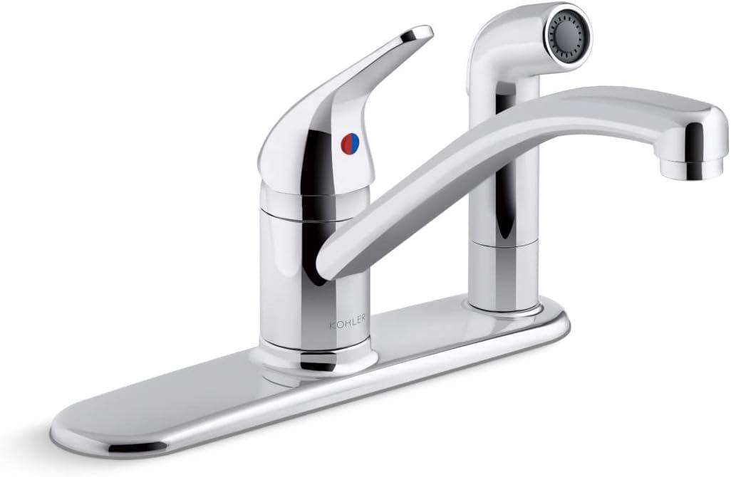 Single Handle Kitchen Faucet with Side Spray