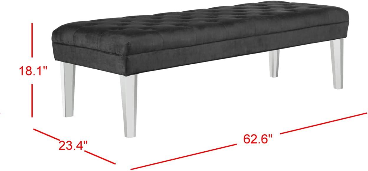 Abrosia Tufted Bench  - Safavieh