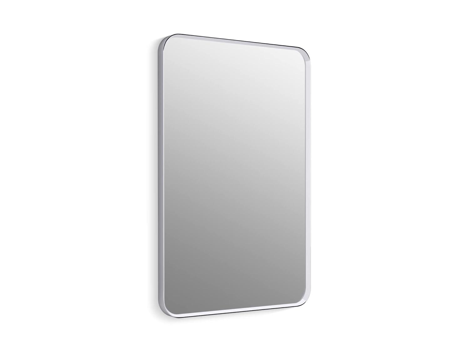 KOHLER Essential Rectangular Wall Mirror, Bathroom / Vanity Mirror with Frame