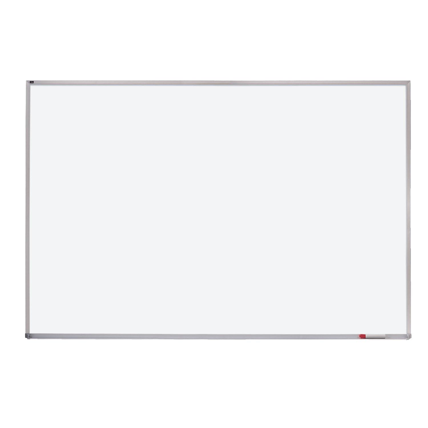 Quartet® 36" x 48" Porcelain White Board with Aluminum Frame