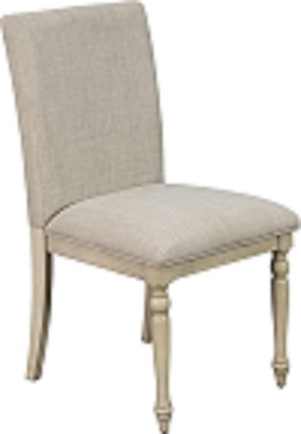 Martha Stewart Fiona Side Chair in Light Gray (Set of 2)