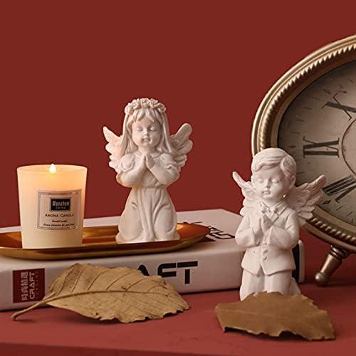 Pompotops Praying Cherub Adorable Cherubs Angels Statues Figurine Indoor Outdoor Home