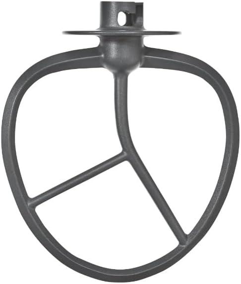 Beautiful 5.3 Qt Stand Mixer, White Icing with Flat Beater, Dough Hook, Balloon Whisk