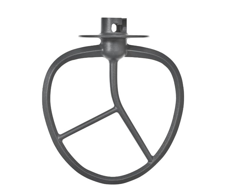 Beautiful 5.3 Qt Stand Mixer, White Icing with Flat Beater, Dough Hook, Balloon Whisk