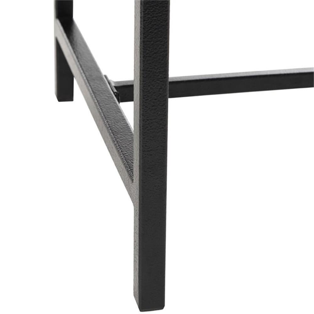 Maruka Bench with Storage - Brown/Brown - Safavieh