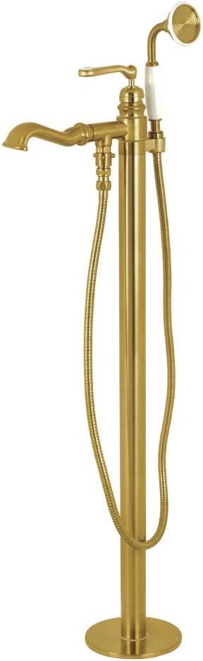 Kingston Brass Royale Single-Handle 1-Hole Freestanding Tub Faucet with Hand Shower