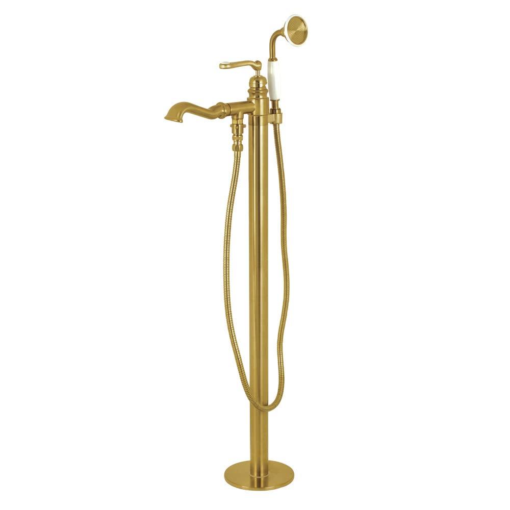 Kingston Brass Royale Single-Handle 1-Hole Freestanding Tub Faucet with Hand Shower