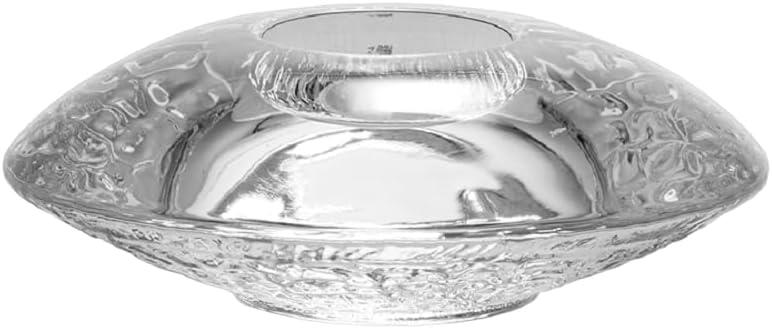 Orrefors Discus 1.75'' H Crystal Tabletop Votive Holder