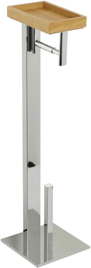 Kingston Brass Edenscape Freestanding Toilet Paper Holder with Storage Shelf